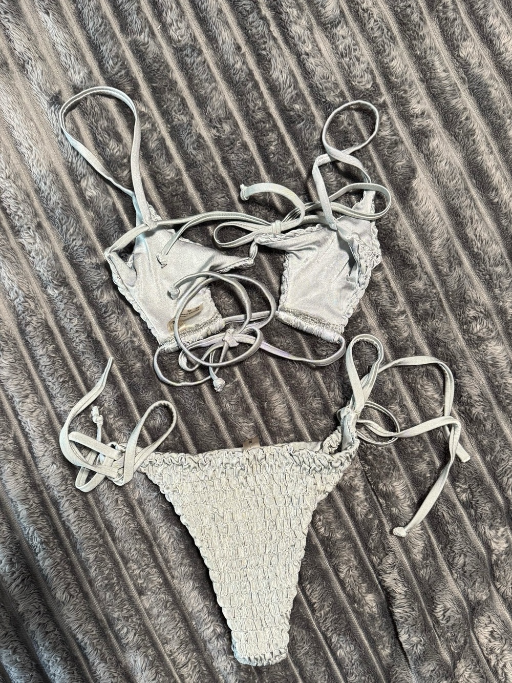 Sage Green Bikini Set - Small - Picture 5 of 6